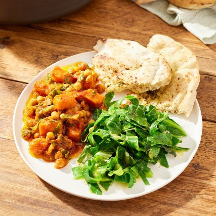 Quick veggie curry